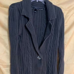 Collared one-button cardigan MNG by Mango